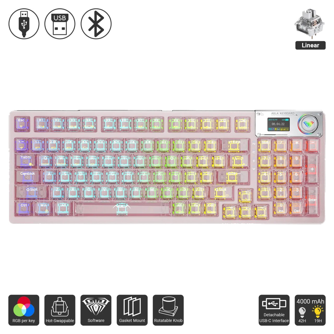 Aula F98 PRO V.EN