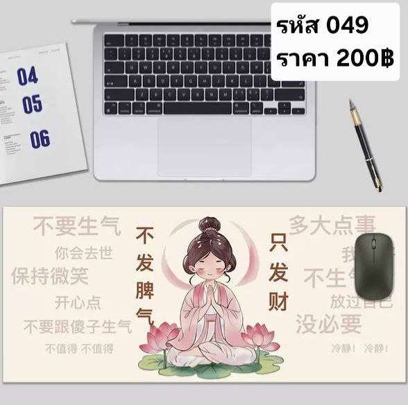 แผ่นรองเม้าส์ รหัส 049
